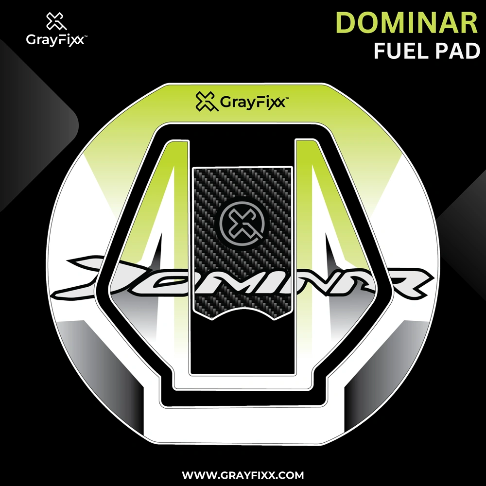 Dominar 250/400 Fuel Pad | Premium 3D Gel Fuel Pad, Pack of 1